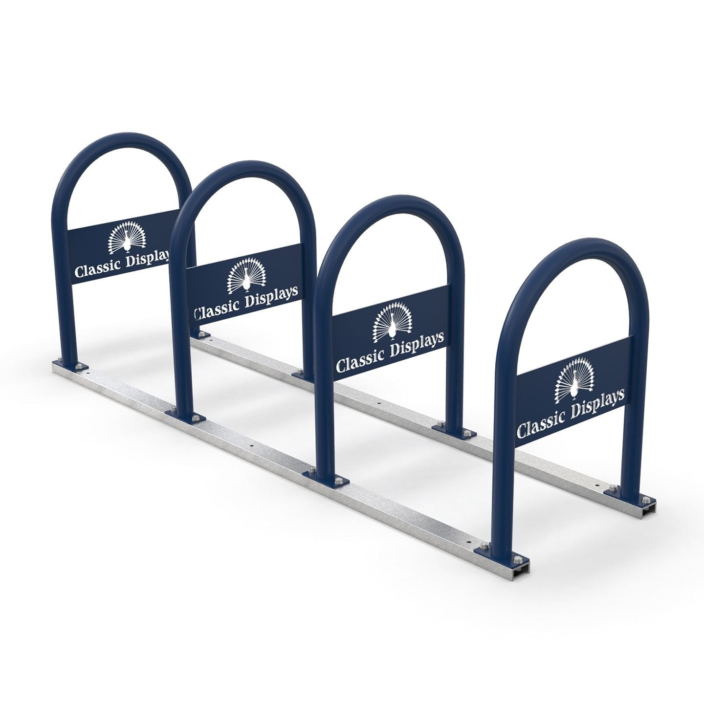 Arch Rack Rail System - Expandable Bike Corral Solution