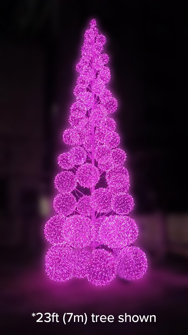Sphere Tree - Colour Changing LED Tree